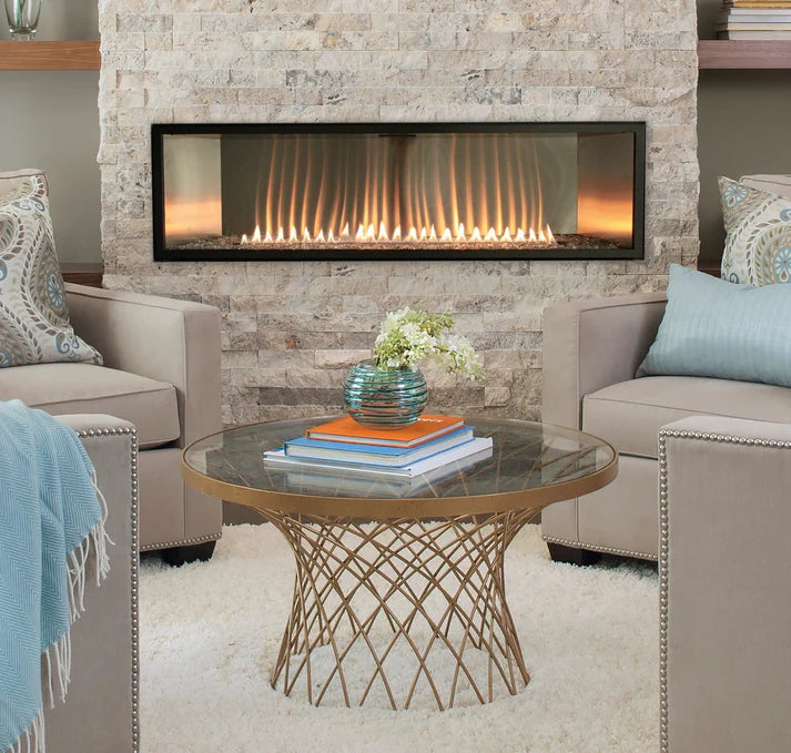 Natural Gas Vent Free Linear Fireplace
