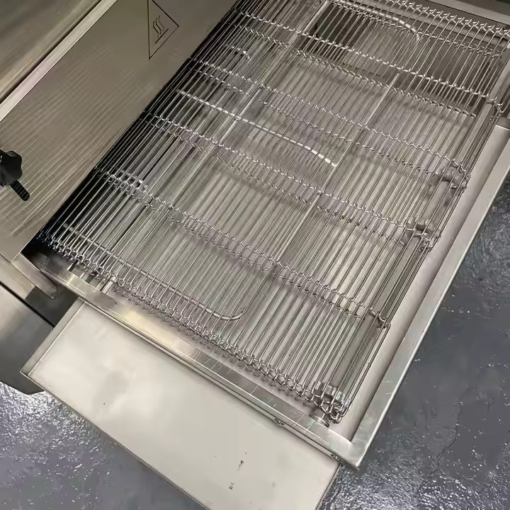 Stainless Steel Gas Conveyor Pizza Oven