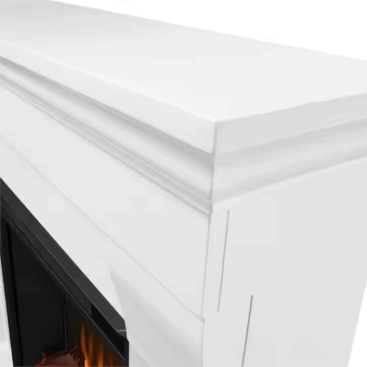Electric Fireplace with Mantels