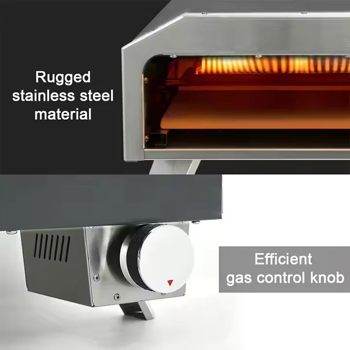 Pizza Maker 12In Single Layer Outdoor Pizza Oven Gas Home