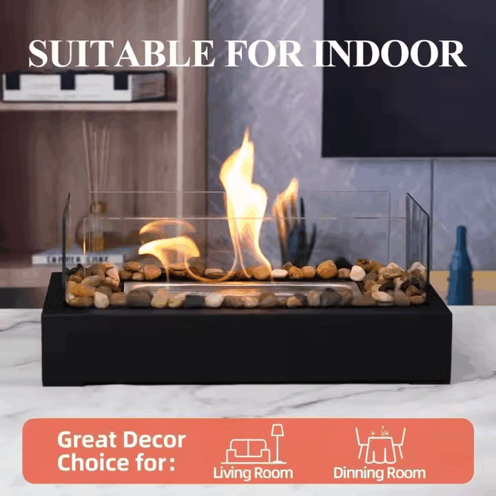 Mini Garden Decoration Heating fire pit smokeless mini tabletop fireplace