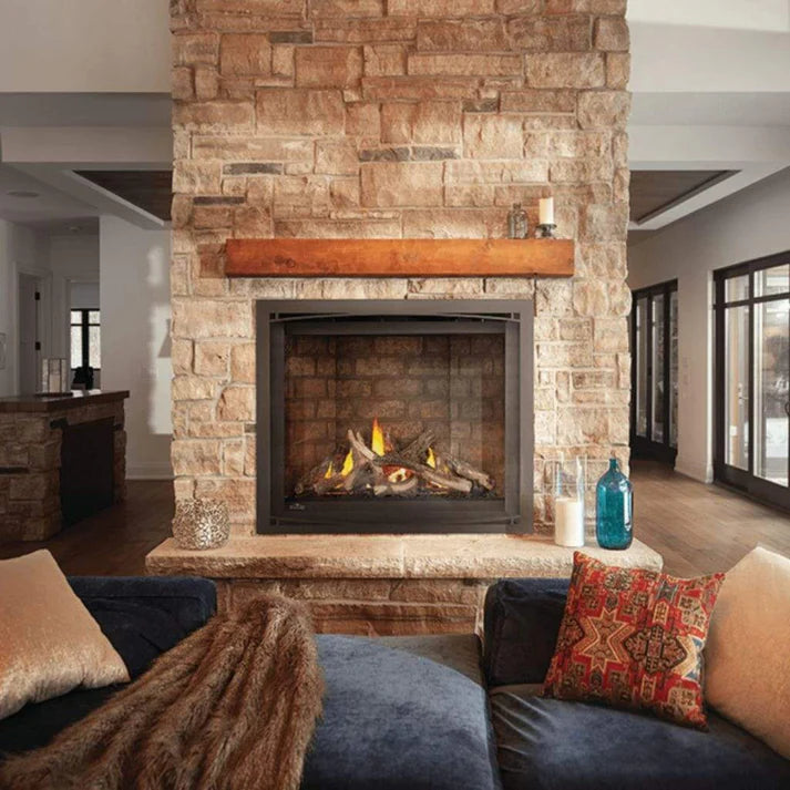 Majestic Vesper 42" Traditional Outdoor Vent-Free Gas Fireplace With Herringbone Refractory